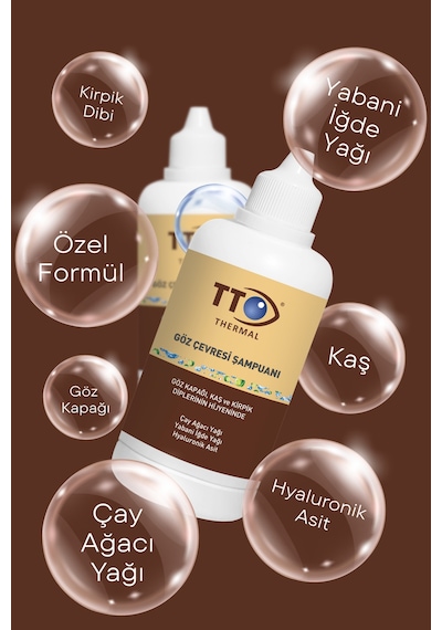 Tto Göz Çevresi Şampuanı 125 Ml Göz Kapağı Ve Kirpik Dipleri İçin Hijyenik Bakım