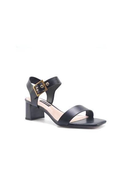 Nine West Gella 5fx Siyah Kadın Topuklu Sandalet 000000000101928821 Siyah