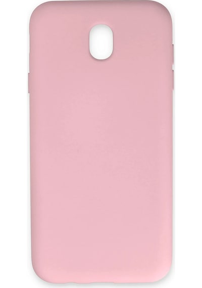 Cosmotex Newface Samsung Galaxy Uyumlu  J7 Pro / J730 Kılıf Nano İçi Kadife Silikon - Pudra