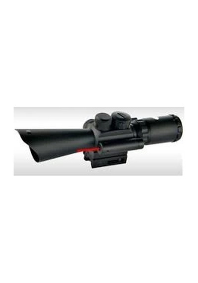3.510x40 Zoomlu Dürbünü Lazerli Dürbün Çok Renkli