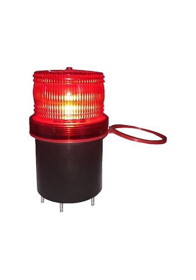 Mesan Ø90 500 Seri Silindir Kule Smd Buzzer Kırmızı 12-24vdc Ms 597.1.12-24vdc