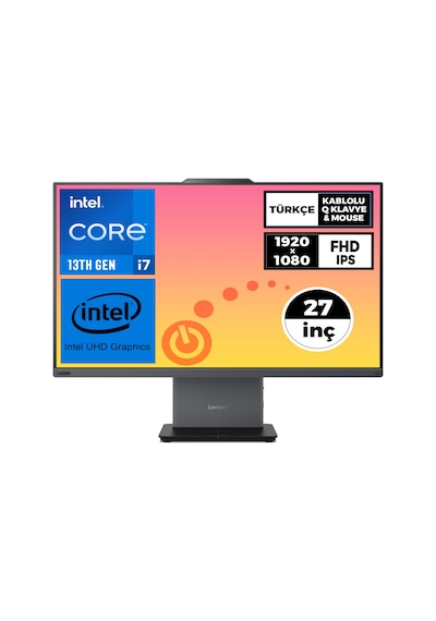 Lenovo ThinkCentre Neo 50A G5 12SA000RTR012 i7-13620H 64 GB 4 TB SSD 27" Dos AIO Masaüstü Bilgisayar Lenovo ThinkCentre Neo 50A G5 12SA000RTR012 i7-13620H 64 GB 4 TB SSD 27" Dos AIO Masaüstü Bilgisayar
