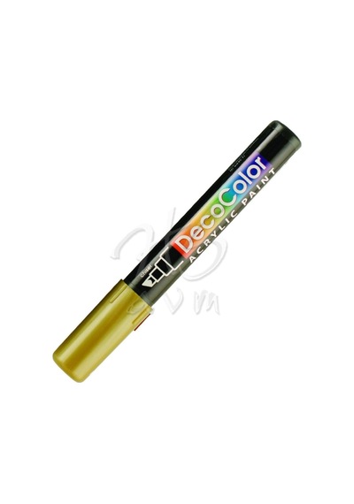 Marvy Decocolor Akrilik Paint Marker-Gold