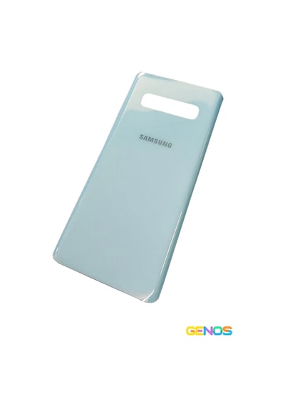 Samsung Galaxy Uyumlu S10 Arka Cam Kapak Batarya Pil Kapağı Beyaz Diğer