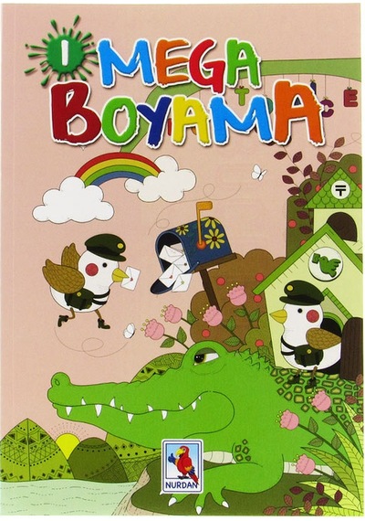 Mega Boyama 1 Nurdan Yayınları