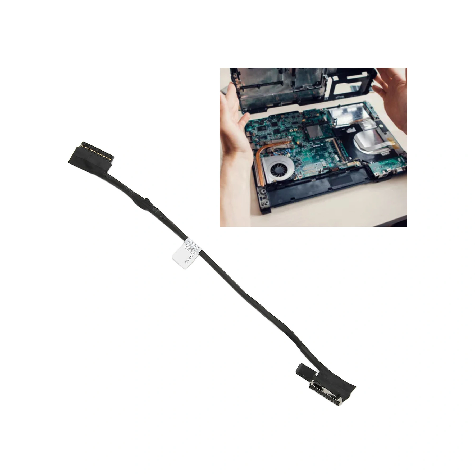 Shineyee Dell Latitude 7480 7490 E7480 E7490 İçin Dc02002nı00 Değişim Batarya Kablosu, Bakır Teli, Sağlam Bağlantı, Kolay Kurulum