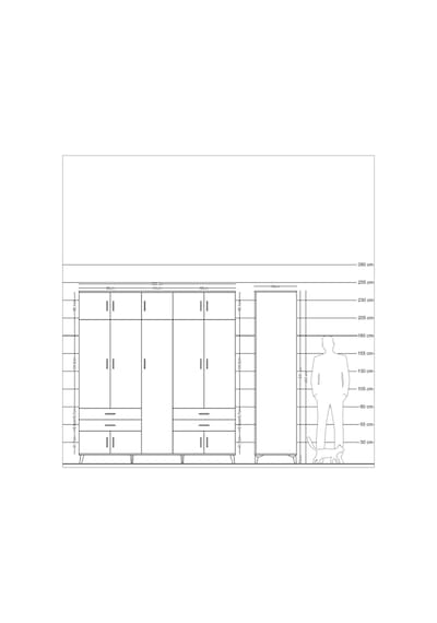 Kronos Dolap 12 Raflı 4 Çekmeceli 2 Askılı 220x59x243 Çam-aytaşı/çam Çok Renkli Kronos Dolap 12 Raflı 4 Çekmeceli 2 Askılı 220x59x243 Çam-aytaşı/çam Çok Renkli