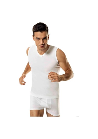 Namaldı Erkek Ribana V Yaka Spor Fanila 3'Lü Paket - 118