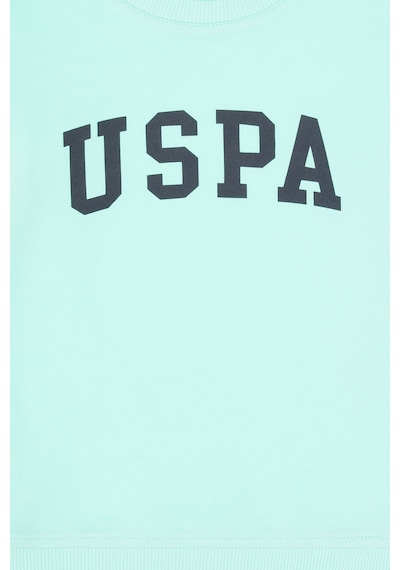 U.S. Polo Assn. Erkek Çocuk Yeşil Basic Bisiklet Yaka Sweatshirt 50313830-VR250 U.S. Polo Assn. Erkek Çocuk Yeşil Basic Bisiklet Yaka Sweatshirt 50313830-VR250