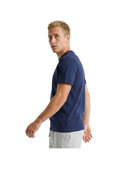 Sportive Bane Erkek Lacivert Günlük Stil T-shirt 26ye0017-klcv Mavi