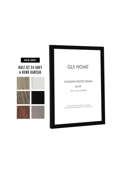 20x25 Karışık Ahşap Resim Çerçevesi