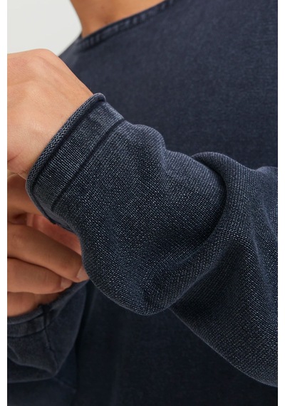 Jack & Jones Jjeleo Erkek Kazak Lacivert