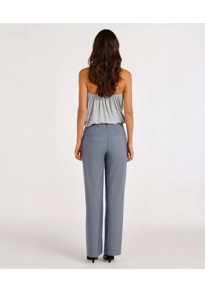 Yargıcı Kemer Detaylı Pantolon 25ykpn3025x 010 Mavi