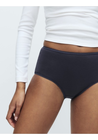 Marks & Spencer 5'li Cotton Lycra Short Külot Seti T61004933p Mavi Mix