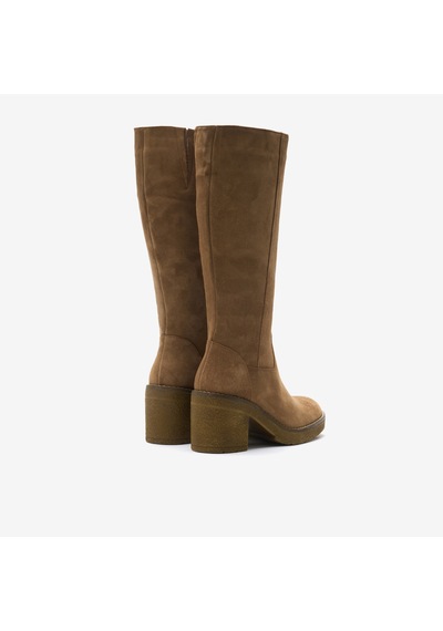 Sand Beige Çizme Kadın 26k12075xs Vergelio Suede Bej