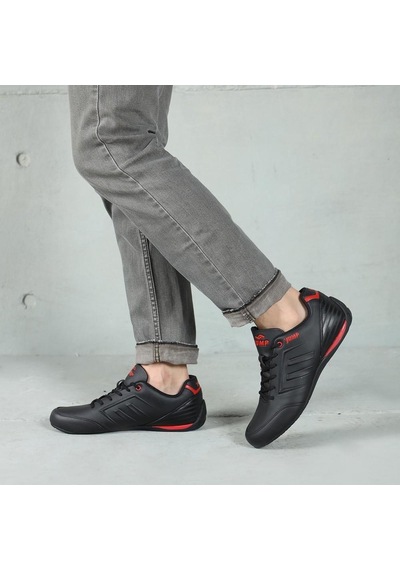 Jump 11743 Merdane A- Black-red Spor Ayakkabı 001