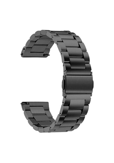 P196 Siyah Cns- Band-04 22mm Metal Kordon-siyah Galaxy Watch 46mm İle Uyumlu Çok Renkli