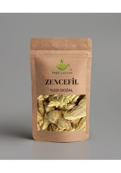 Birinci Sınıf Zencefil Kökü İri Kıyım , Zengin Vitamin Ve Mineraller, %100 Doğal, El Yapımı,100 Gr