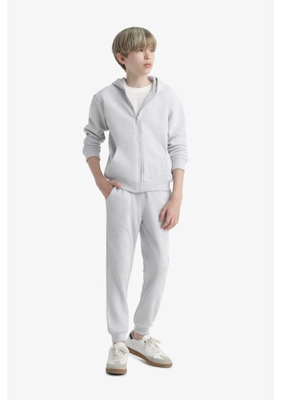 Defacto Erkek Çocuk Beli Lastikli Jogger Eşofman Altı K8846a625augr400 Gri