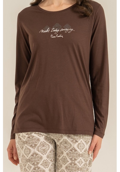 Pierre Cardin Kadın Make Today Amazing Kahverengi Uzun Kol Pijama Takım Pc9274-s-v1 Pc9274-s-v1 Pierre Cardin Kadın Make Today Amazing Kahverengi Uzun Kol Pijama Takım Pc9274-s-v1 Pc9274-s-v1