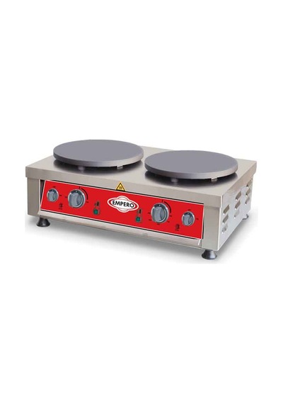 Empero Emp.kr.020 Çiftli Krep Makinesi Elektrikli
