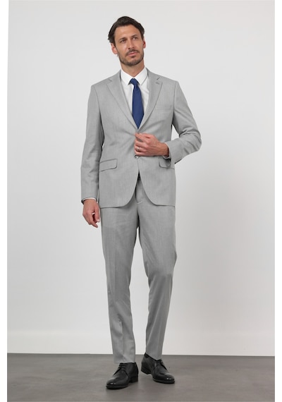 İmza Gri Mono Yaka 6 Drop Comfort Fit Tam Astar Esnek Takım Elbise 1001260167 İmza Gri Mono Yaka 6 Drop Comfort Fit Tam Astar Esnek Takım Elbise 1001260167