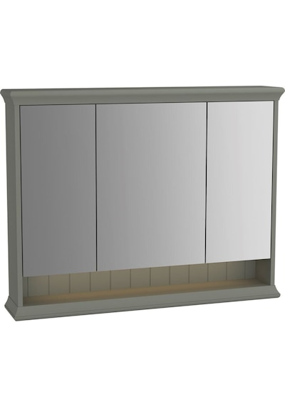 VitrA Valarte 62235 Aydınlatmalı Dolaplı Ayna 100 Cm Mat Gri VitrA Valarte 62235 Aydınlatmalı Dolaplı Ayna 100 Cm Mat Gri