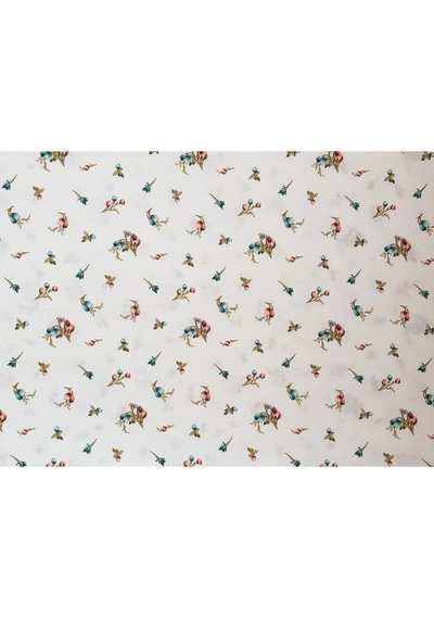 %100 Pamuk Yastık Kılıfı 50x70 Yeşil Mavi