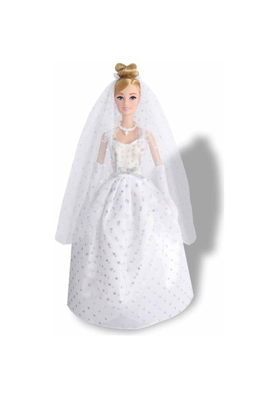 3381 Sun-rst-sıs-gelinlikli Manken Bebek Alisha 29 Cm - Sunman Standart
