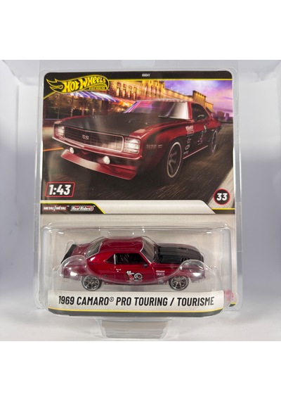 Hot Wheels Premium 1969 Camaro Pro Touring / Tourisme 1:43 Model Araba - Hmd41