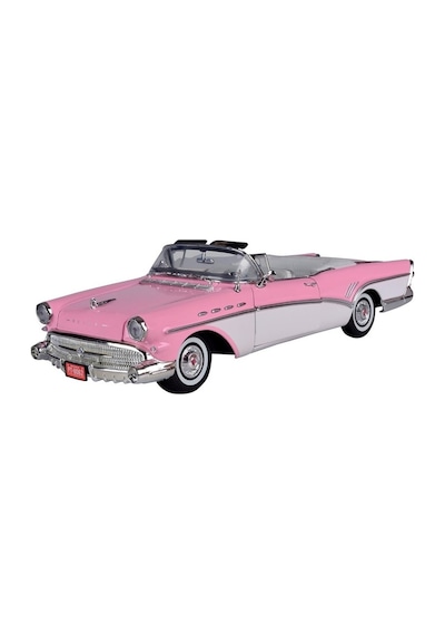 Model Araba Motormax 1957 Buıck Roadmaster Pembe 1/18