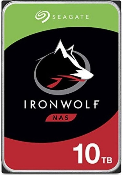 SEAGATE IRONWOLF 10TB 7200RPM 256MB SATA3 6G  it/sn ST10000VN000