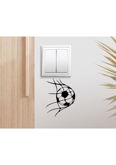 Bk Home Futbol Topu Tasarımlı Duvar Sticker-1