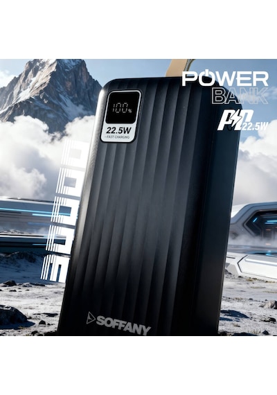 Ag05-002 Ag05-002 30.000 Mah P.bank 22.5w Type-c + Usb Çıkışlı Siyah