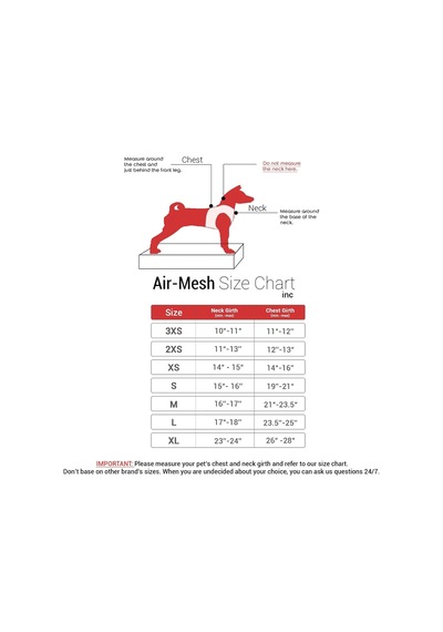 Air-mesh Küçük Ve Orta Irk Kedi Köpek Göğüs Tasması - Yumuşak, Nefes Alabilir, Dayanıklı Ocean, Xsmall