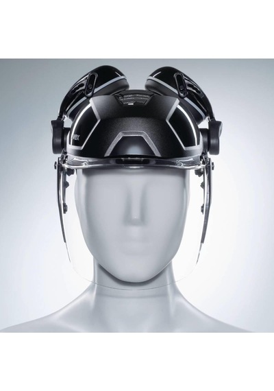 Uvex 9790212 Pheos Faceguard Pc Visor Ghs Yüz Koruma Ve Kulak Koruması İle