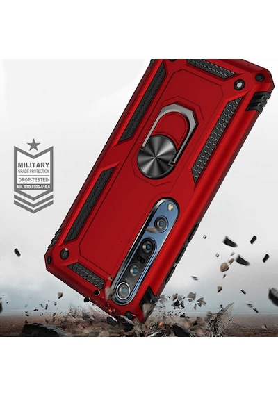 Xiaomi Mi 10 Kilif Zirhli Standli Miknatisli Tank Kapak 469072956