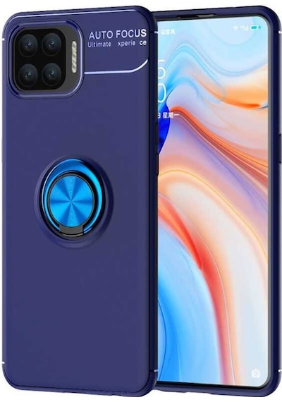 Oppo Reno A73 Kilif Yüzüklü Magnetli Ravel Case 389753200