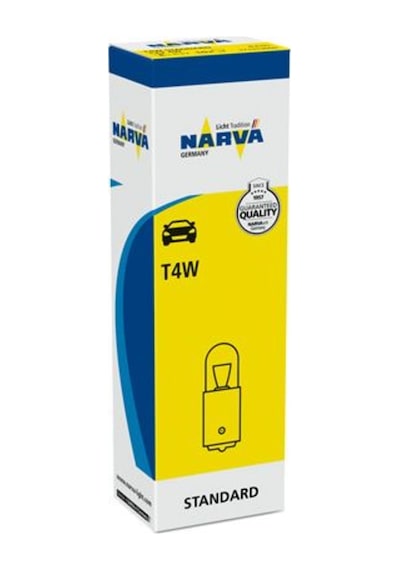 Narva Ampul 12V 4W 53 T4W 10 Adet