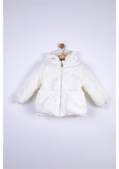 Nk Kids Kız Çocuk Çantalı Mont-ekru Ekru