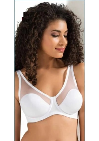 Le Jardin Kadın Toparlayıcı Tüllü Ince Soft Sütyen 9200 Beyaz