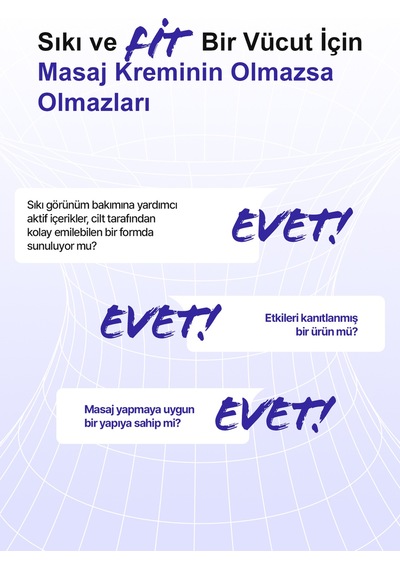 Pdrn Ve Kolajen İçerikli, Fit Ve Sıkı Görünüm Sunan Masaj Kremi Derma:b Balance Fıt Body Cream