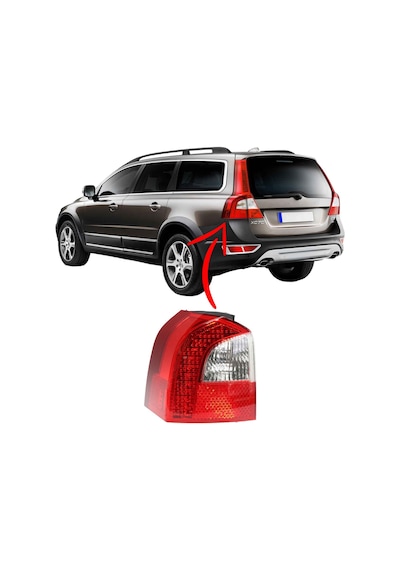 Volvo V70 Xc70 Stop Lambası Sol Ledli 2008 2013