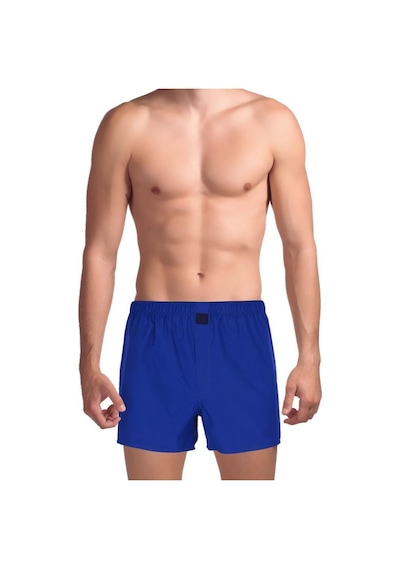 The Don Saks Mavi Renk Poplin Erkek Boxer