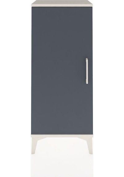 Arges Komodin Tek Kapaklı 44x30x106 Aytaşı-antrasit Aytası