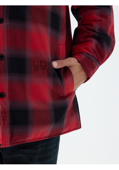 LOFT Oversize Fit Erkek Ceket Lf2037106 Q1.v1 Kırmızı