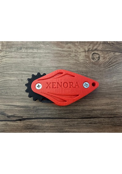 Xenora3d Taşınabilir Balık Çağırıcı Sesli Çıngırak Zıpkın Balıkçılığı Kırmızı