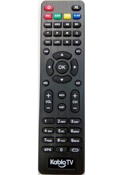 Kablo Tv - Teledünya 8900-8970-8980 Kumandası