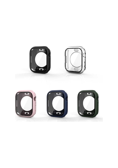 Watch 7 41mm 360 Derece Korumalı Kasa Ve Ekran Koruyucu Tgco Watch Gard 12 - Siyah