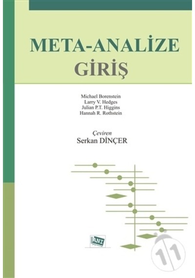Meta  -  Analize Giriş  -  Hannah R. Rothstein  -   Julian P. T. Higgins  -  Anı Yayıncılık